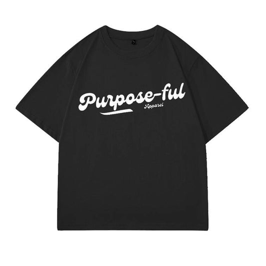 Black Purpose-Ful (Feel, Love, Share) Unisex T-shirt