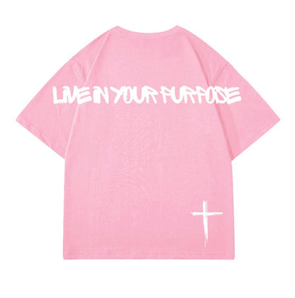 Pink Purpose-Ful (Live In Your Purpose) Unisex T-shirt