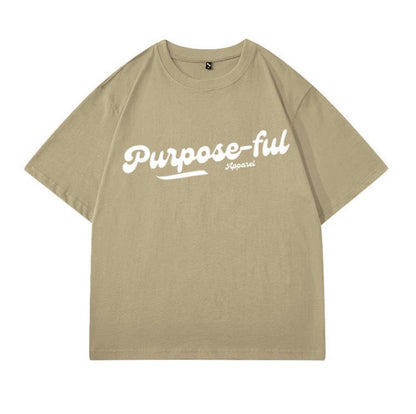 Beige Purpose-Ful (Live In Your Purpose) Unisex T-shirt